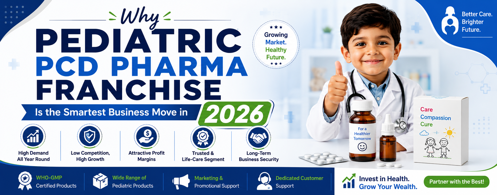 Why Pediatric PCD Pharma Franchise Is the Smartest Business Move in 2026